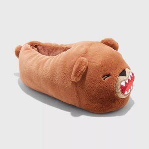 Kids' Gatlin Bear Slippers - Cat & Jack™ Brown